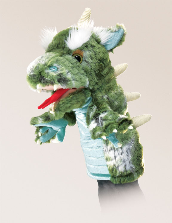 Dragon Stage Hand Puppe