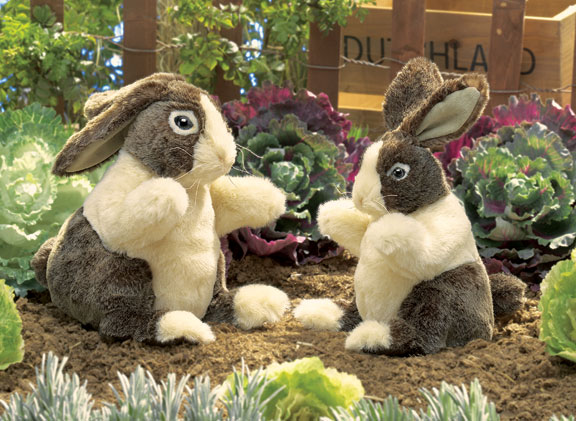 Dutch Rabbit Hand Puppet Dutch Rabbit Hand Puppet
