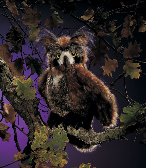 Great Horned Owl Hand Puppet Great Horned Owl Hand Puppet
