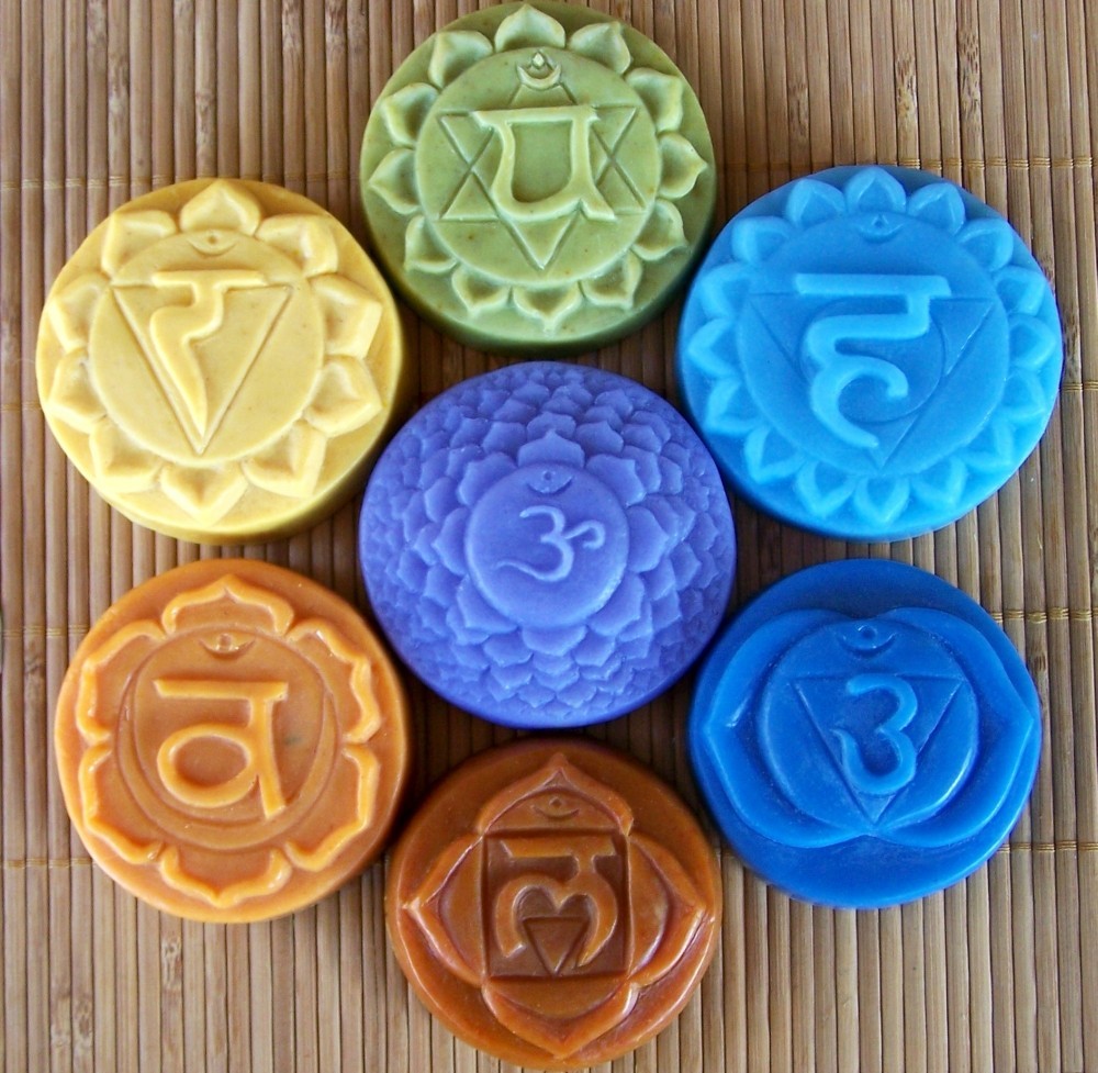 ALL SEVEN CHAKRAS SOAP SET